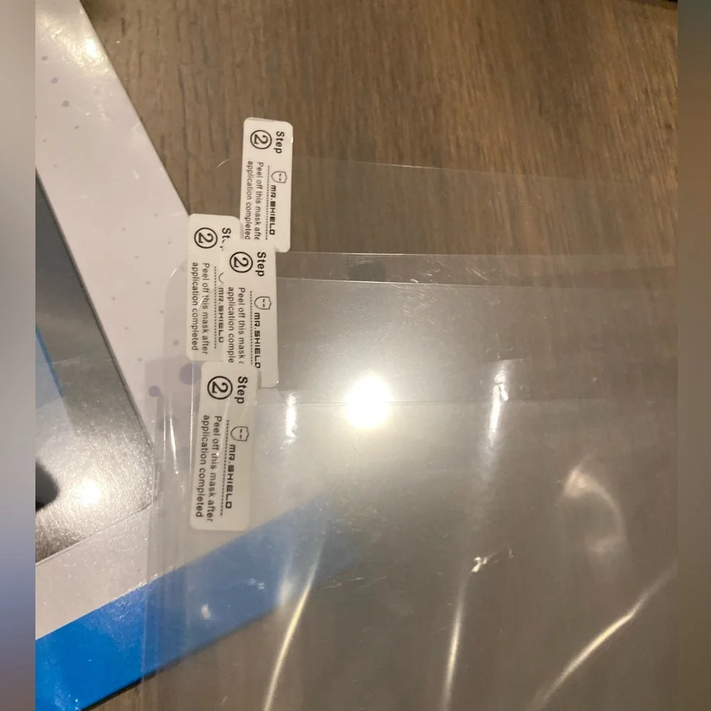 Mr. Shield Screen Protectors Open Box